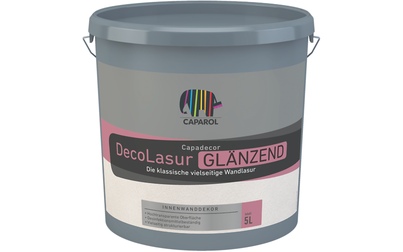 Декоративна штукатурка Capadecor DecoLasur Glänzend