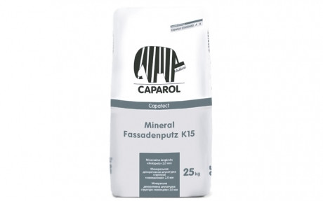 Мінеральна штукатурка Caparol Standard Mineral Fassadenputz R20 (25кг)