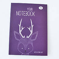 Блокнот 4Profi Artbook violet 64 листа формат B6 50292