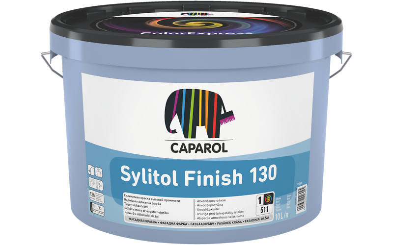 Фарба дисперсійно-силікатна Caparol Sylitol Finish 130 B1 (Польща) (2,5л)
