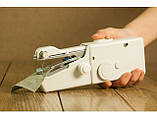 Швейна міні-машинка HANDY STITCH, ручна швейна машинка, фото 2