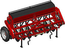 Міні навісна сівалка зернова СЗД 2.1 Деметра