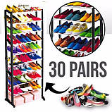 Полиця для взуття на 30 пар Amazing Shoe Rack, фото 4