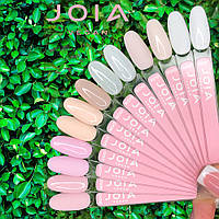 Палітра відтінків гель-лаків JOIA vegan No 001-008 (6 мл)