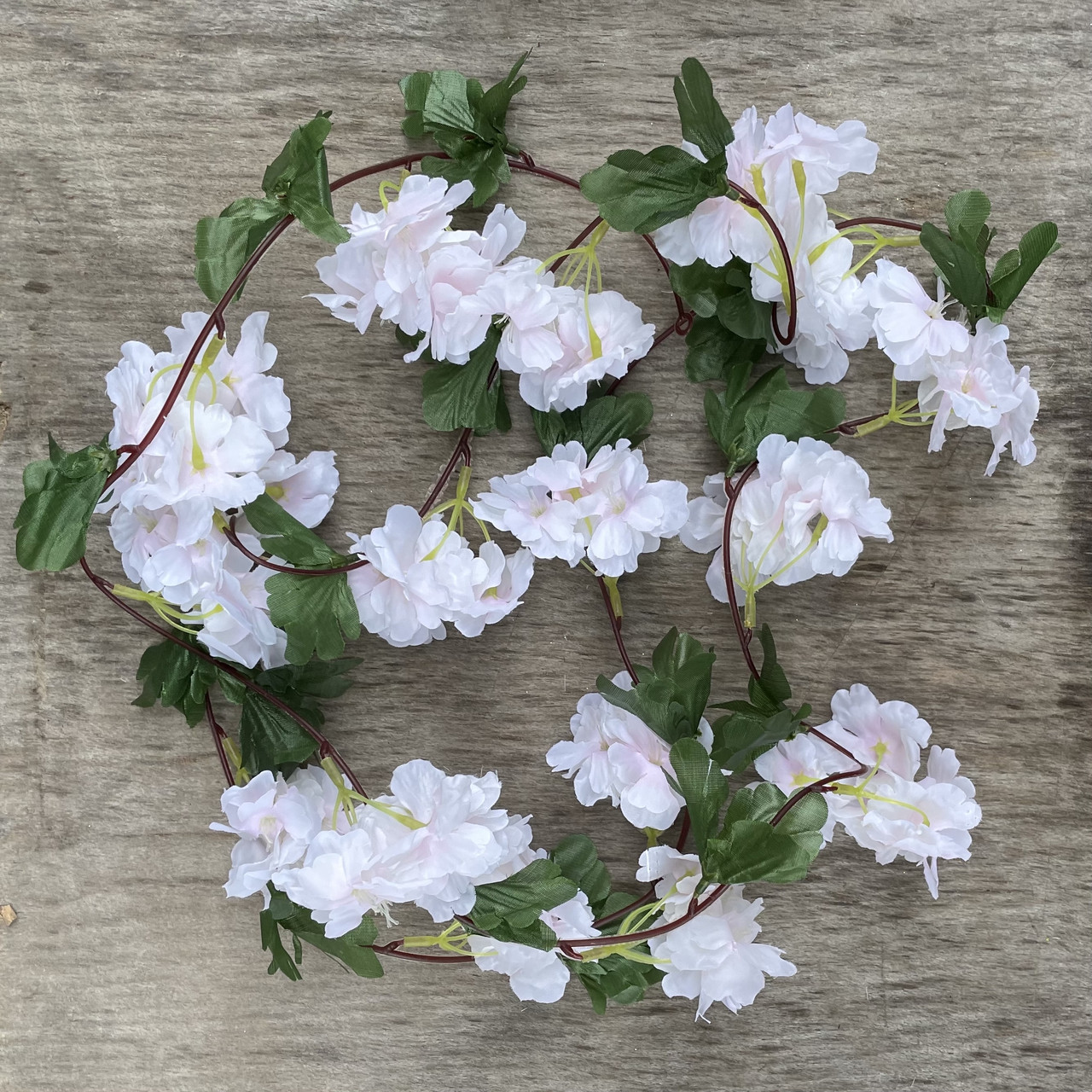 Ліана сакура лоза 210 см ніжно рожева, фото 1