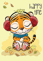 Блокнот 4Profi "Little tigers" happy time 40 листов формат А6 905119