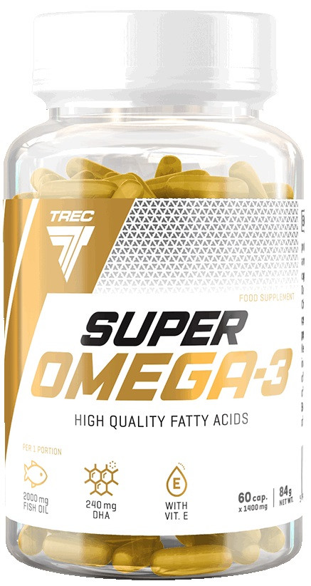 Омега Trec Nutrition — Super Omega-3 (60 капсул)