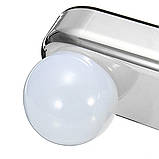 Лампа 4 LED для дзеркала для макіяжу на присосках (W0-33), фото 4