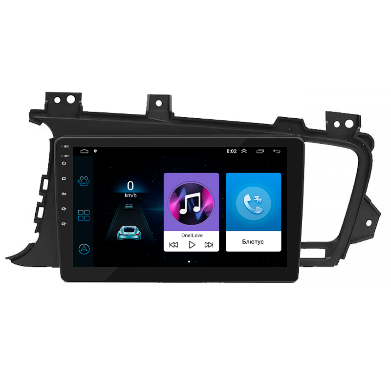 Штатна магнітола Lesko для Kia K5 I 2010-2013 екран 9" 1/16Gb/ Wi-Fi Base Кіа