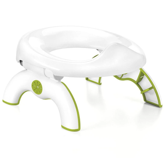 Дитячий дорожній горщик - туалет Накладка на унітаз OXO Tot 2-in-1 Go for Travel Potty