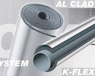 Рулон K-FLEX 16x1000-12 ST AL CLAD (12м.кв), фото 3
