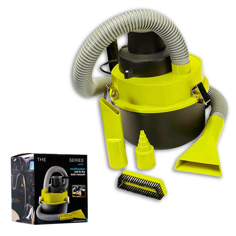 Автомобільний пилосос для сухого та вологого прибирання The Black multifunction wet and dry vacuum