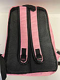 Рюкзак міський місткий Likee R262 Рожевий, фото 5