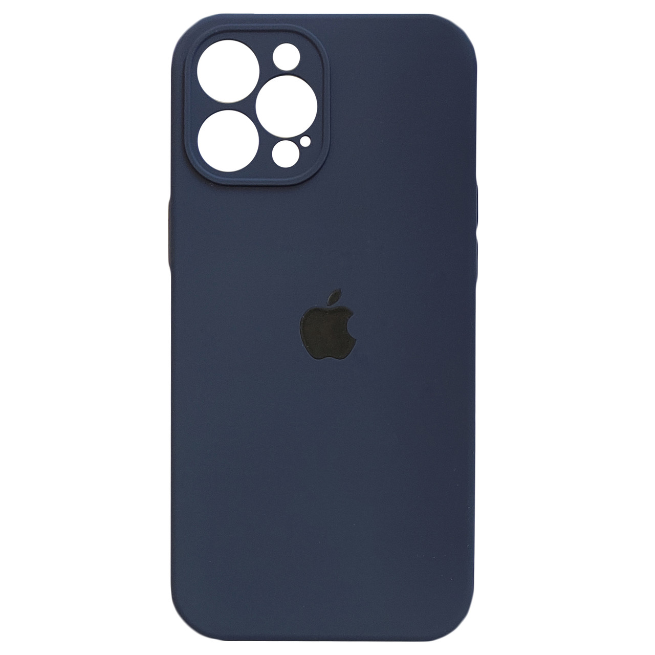 Чохол Silicone Full Camera для Apple iPhone 13 Pro Max Dark Blue