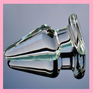 Анальний корок зі скла, лаг анальний, інтимні іграшки для сексу, фото 1