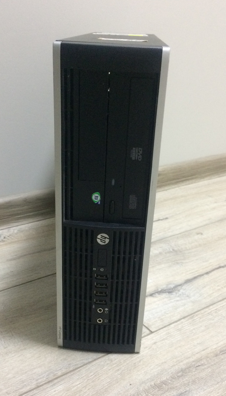 Компактний ПК: Core 2 Quad Q8400 + 8 GB DDR3 + 128 GB SSD (Системний блок HP Compaq 6000 SFF)