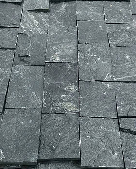 Болгарський сланець «Смарагд» (1м.кв.) / плитка із каменю для облицювання фасаду та цоколя