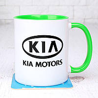 Чашка Kia Motors (Киа Моторс) Салатовый