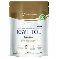 KSYLITOL, КСИЛИТОЛ 100% ФИНСКИЙ БЕРЕЗОВЫЙ САХАР ДАНИСКО, DANISCO 1000г Progress Labs