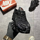 Чоловічі кросівки Nike Shox TL Black, чорні кросівки найк шокс тл, фото 6