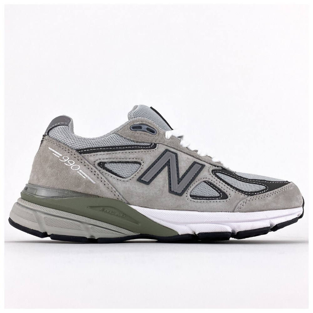 Чоловічі / жіночі кросівки New Balance 990 Grey White, сірі замшеві кросівки нью беленс беланс 990 NB 990