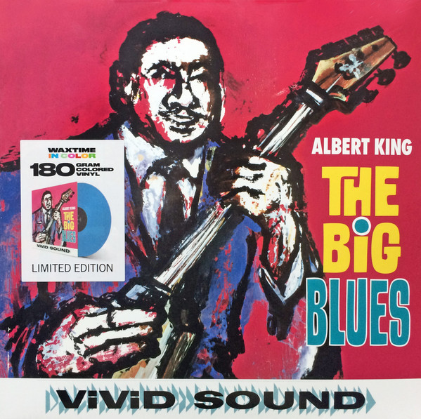 Albert King - The Big Blues 1963/2018 (950639, Ltd.,blue) Waxtime In Color/EU Mint Вінілова платівка