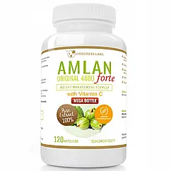 Amlan Forte Max Plus 4000mg Agrest Indyjski 120kap