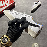 Жіночі кросівки Nike Blazer Mid '77 Low White, білі шкіряні кросівки найк блейзер мід, фото 3