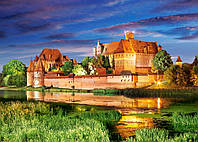 Пазл Castorland - Замок Мольбрак, Польша (Malbork Castle, Poland), 1000ел