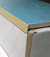 Універсальний Г-подібний профіль для плитки до 12 мм L-2.7 м АП-12 Капучіно