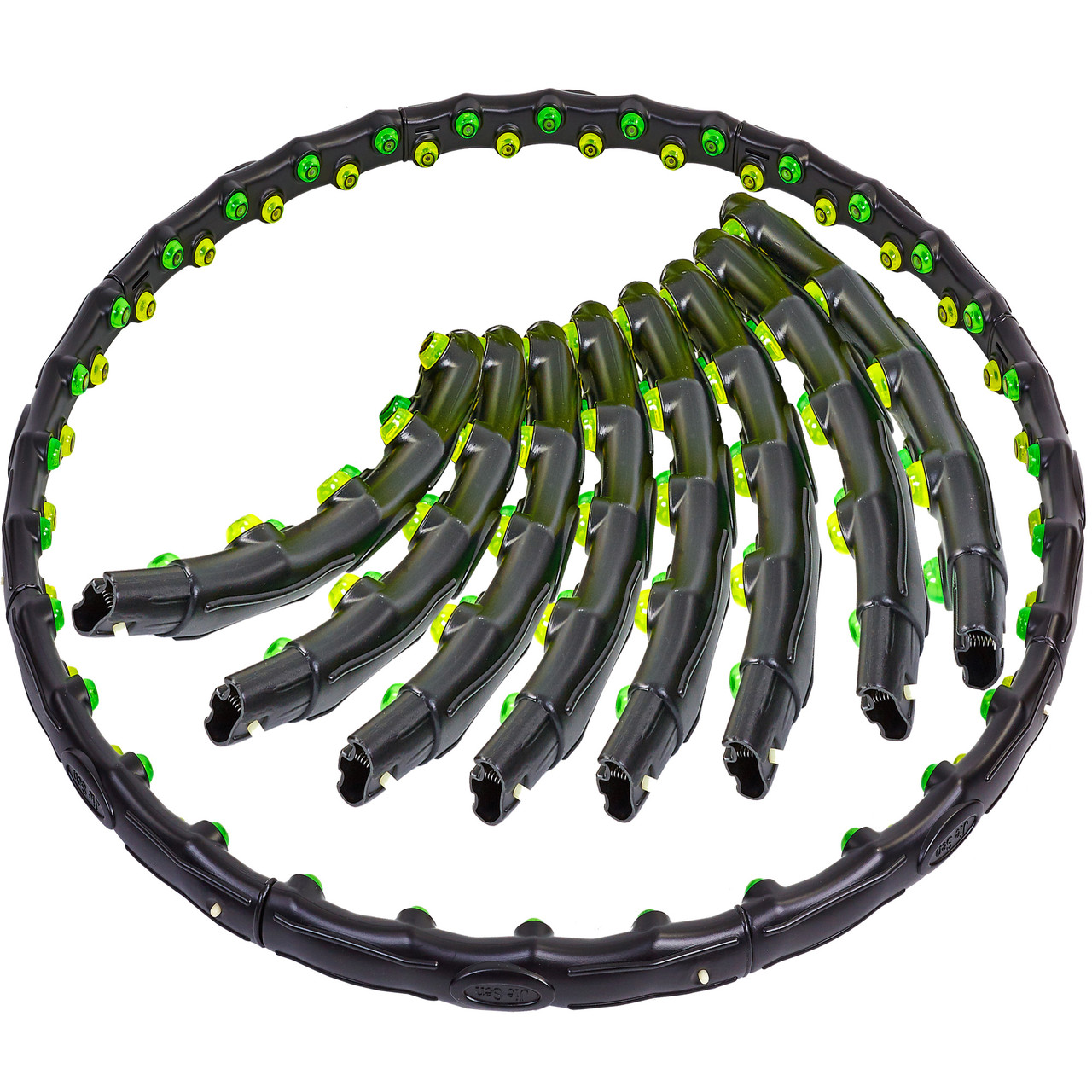 Обруч масажний для схуднення DOUBLE GRACE MAGNETIC Hula Hoop (Хула Хуп) 1,35кг