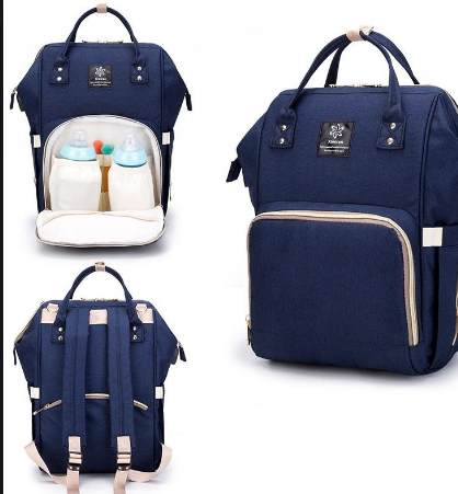 Сумка-рюкзак для мам MOTHER BAG el-1230 СИНЯ