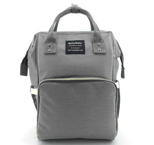 Сумка-рюкзак для мам MOTHER BAG el-1230 СІРА