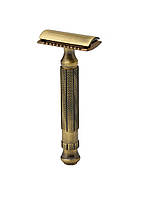 Станок для гоління Т-подібний Pearl L-55 Antique Brass Close Comb