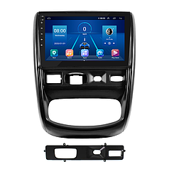 Штатна магнітола Lesko для Renault Duster I 2010-2015г 9" 2/32Gb/4G/ Wi-Fi Premium GPS Android Рено Дастер