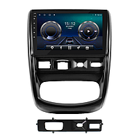 Штатна магнітола Lesko для Renault Duster I 2010-2015 екран 9" 4/64Gb/4G/ Wi-Fi/CarPlay Premium GPS Android