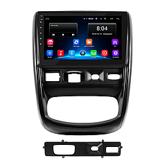 Штатна магнітола Lesko для Renault Duster I 2010-2015 екран 9" 2/32 Gb/ Wi-Fi Optima GPS Android Рено дастер