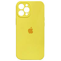 Чехол Silicone Full Camera для Apple iPhone 12 Pro Max Flash Lime