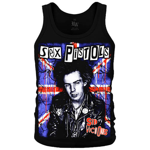 Купить Майка Sex Pistols (Sid Vicious), Размер XL, цена 429 ₴ — Prom.ua ...