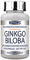 Ясність мислення Scitec Nutrition — Ginkgo Biloba (100 капсул)