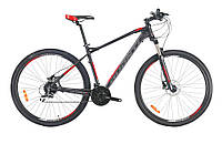 Велосипед мужской 27,5 Avanti Canyon гидравлика, 17" черно-красный
