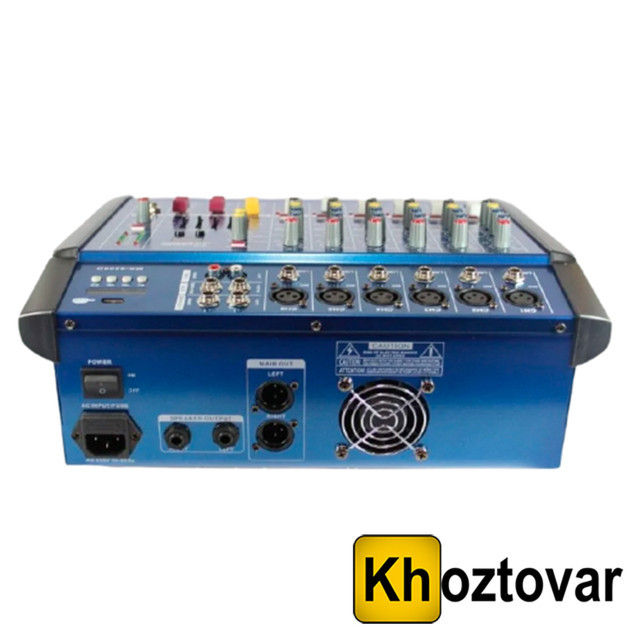 Усилитель звука Mixer BT 6300D - фото 2 - id-p1571846923