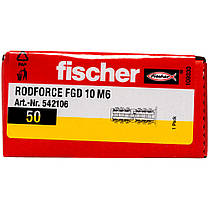 Fischer RODFORCE FGD 10 M6 — Дюбель (для метричної шпильки), фото 5