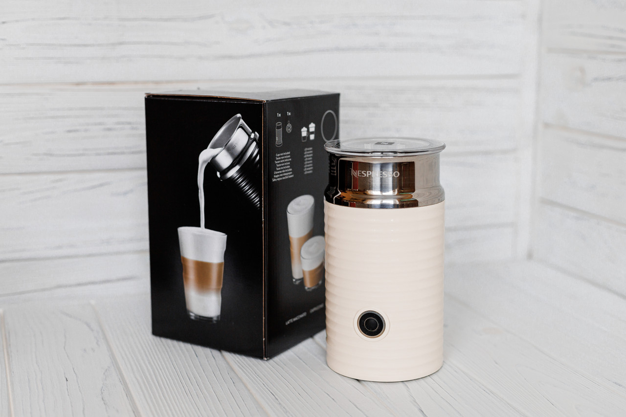 Спінювач Nespresso Aeroccino 3 White збивач для молока спінювач молока автоматичний
