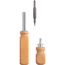 Набір викруток з дерев'яною ручкою «Супермастер»