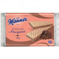 Вафли Manner Knuspino Schokolade 110g