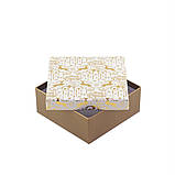Коробка подарункова Gold 14 х 14 х 8 см, фото 2