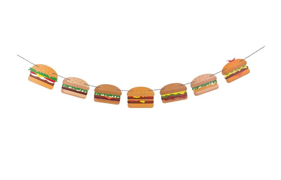 Декоративна гірлянда Burger
