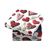 Коробка подарункова "Heart" 14 х 14 х 6 см, фото 2