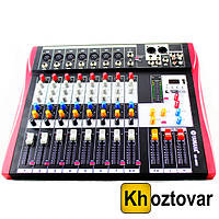 Усилитель звука Mixer MX 808U | Ямаха 8 канальный